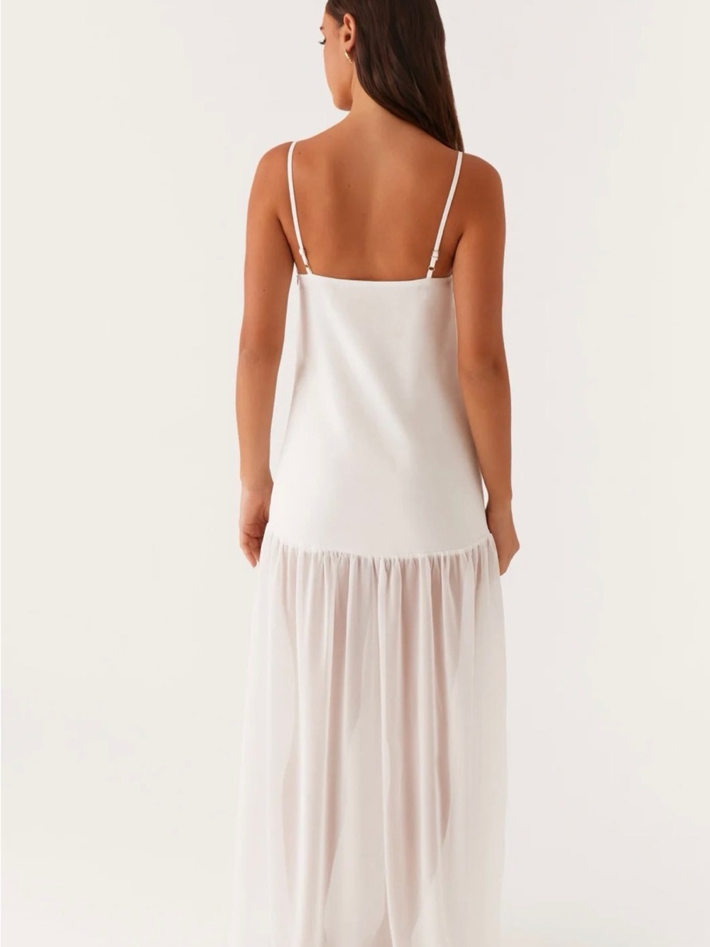 Peppermayo Heavenly Linen Maxi Dress - White - AU 12 / US 8 (L) - NWOT - Picture 5 of 8